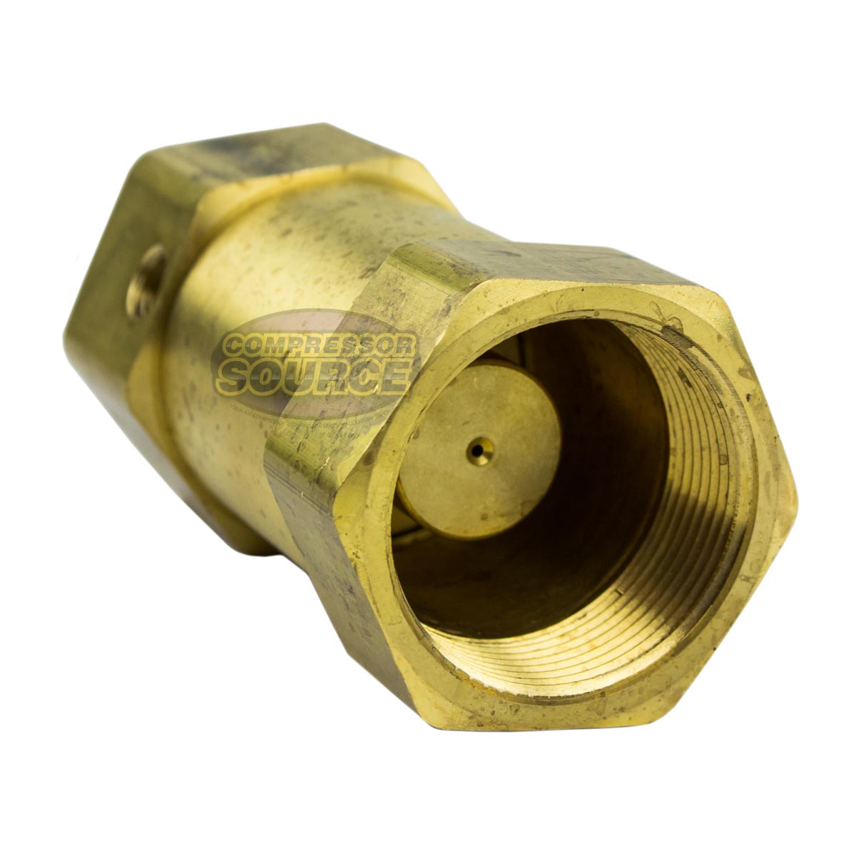 11/2" Inch Female NPT In Line Brass Compressed Air Check Valve
